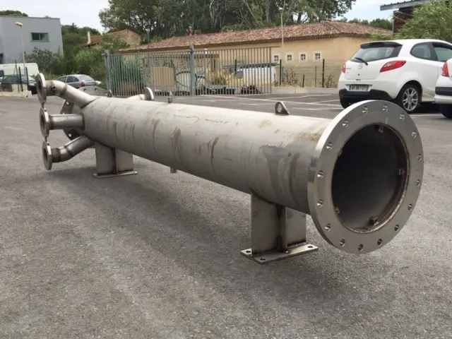 Pièce inox pour environnement marin